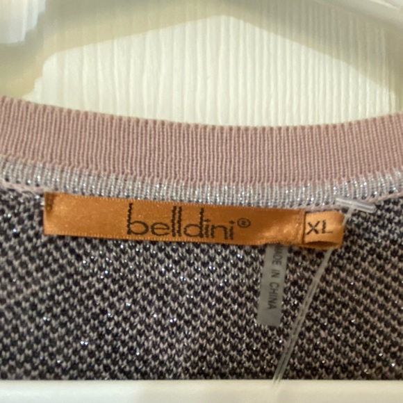 Belldini women’s cardigan pink & black Size XL. New without tags. - Picture 2 of 11